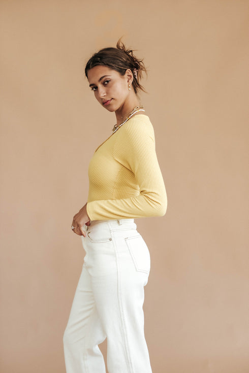 Not Your Hunny Ribbed Bodysuit